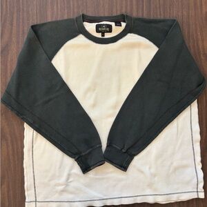 RedHead Men's Crewneck Shirt in Green and Cream